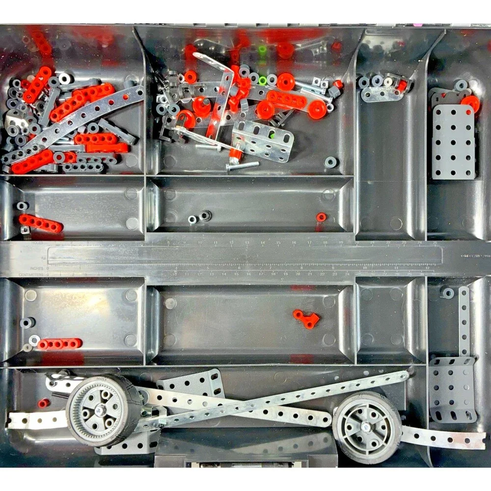 Meccano Erector Special Edition Building Set Parts in Case with Manual